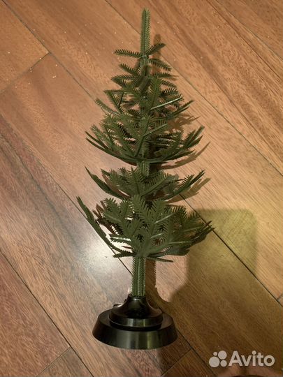 Новогодняя ёлка пластмасса (полиэтилен) СССР 41 см