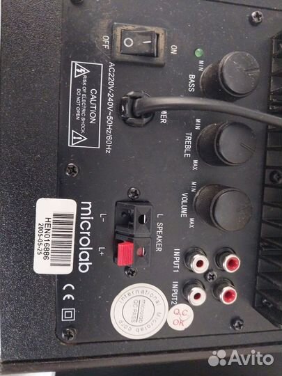 Колонки Микролаб Solo1 MK3, б/у