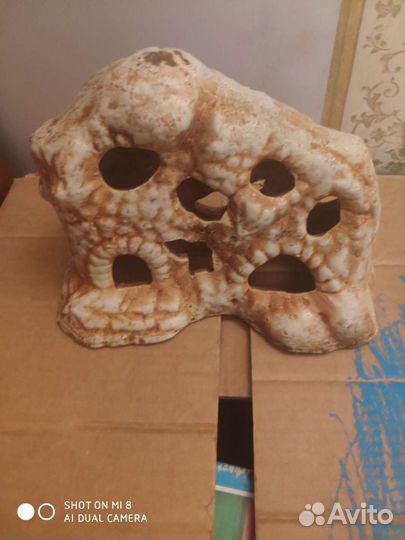 Грот для аквариума