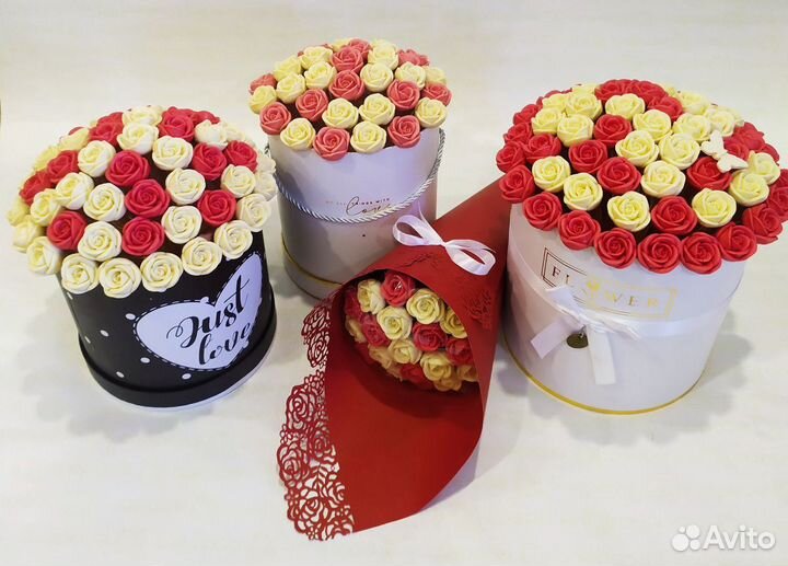 Шоколадные розы