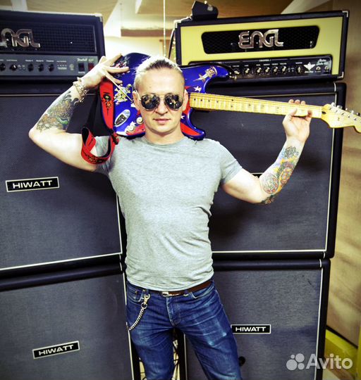 Уроки гитары, электрогитары.1й урок бесплатно