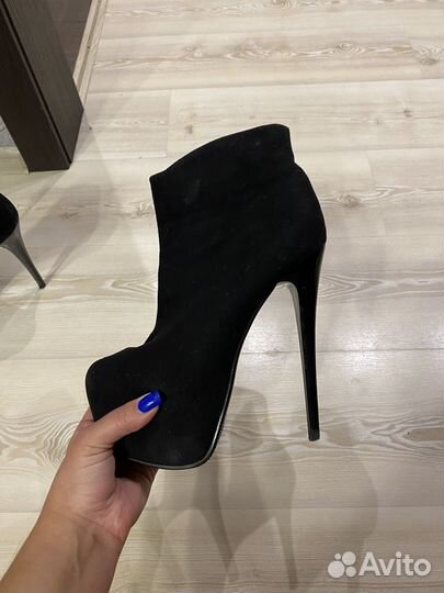 Ботильоны женские на каблуке 38