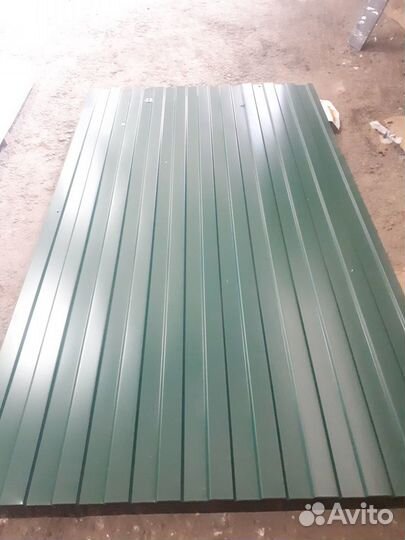 Профнастил для забора «С-8» в наличии Цинк