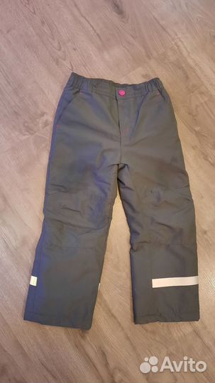 Зимние брюки для девочек 110