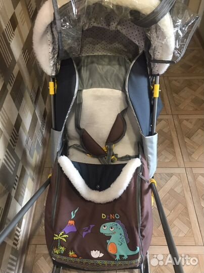 Коляска санки Ника 7-2Б