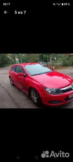 Opel Astra GTC 1.6 МТ, 2007, 156 000 км