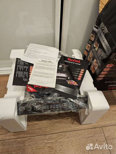 Электрогриль Умный от tefal optigrill+intial новый