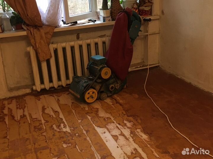 Шлифовка паркета
