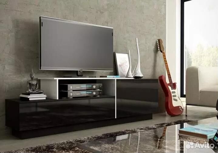 Тумба под тв Сигма (Модерн) мдф глянец