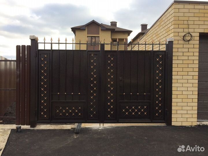 Кованые ворота