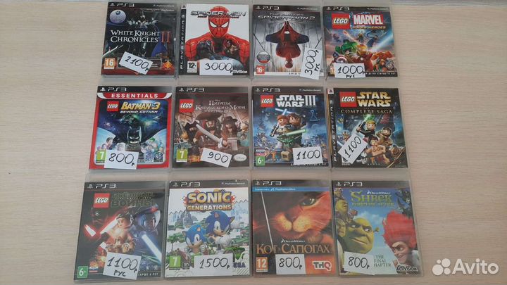 Диски PS3 лицензия PlayStation 3