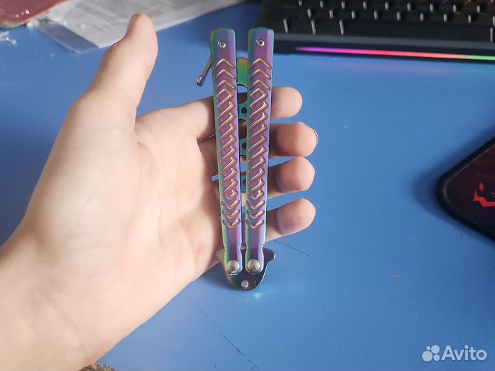 Нож бабочка тренировочная