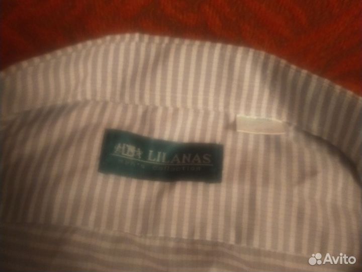 Рубашка мужская размер ворота 43