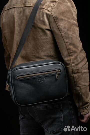 Мужская сумка из кожи