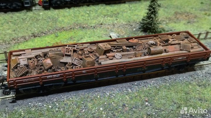 Вагоны 1 87. Имитация груза