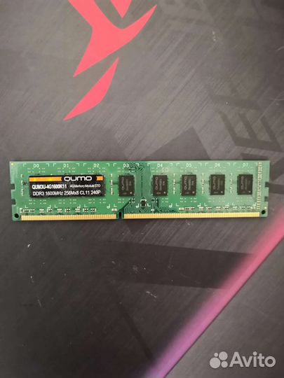 Оперативная память 4GB DDR3