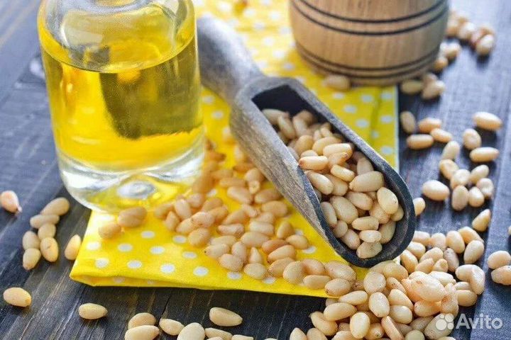 Кедровое масло сыродавленное