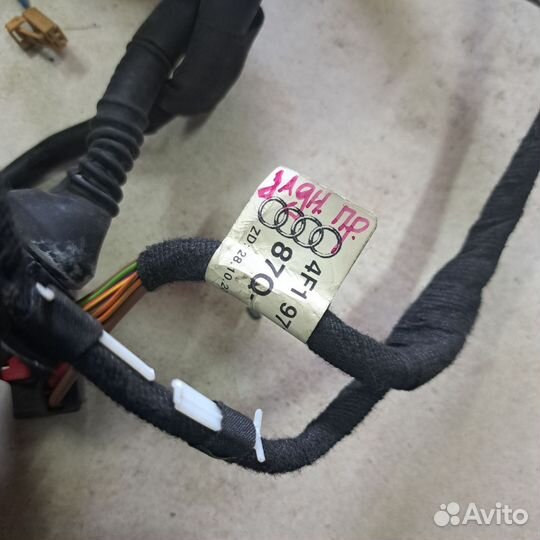 Проводка двери задней правой audi a6 c6