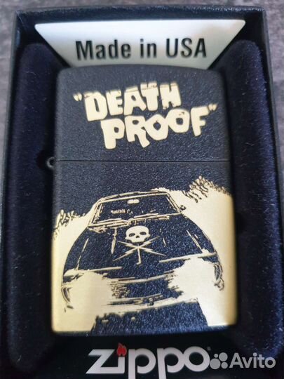 Зажигалка zippo Death Proof