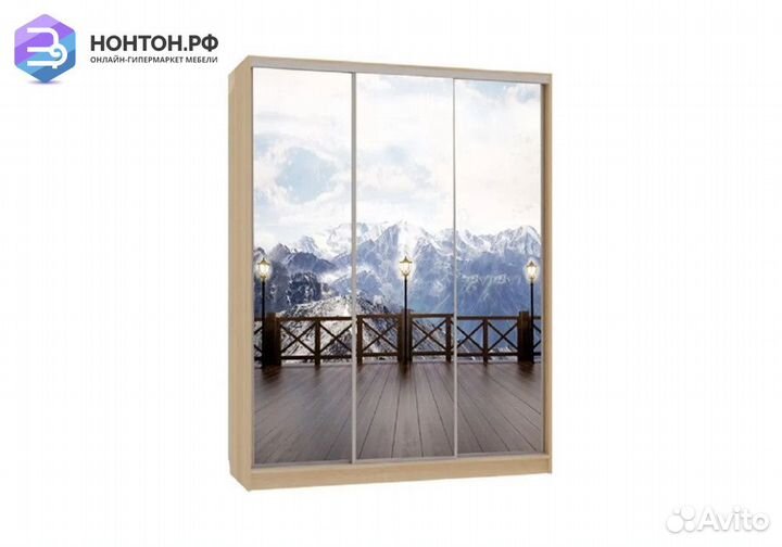 Шкаф-купе Бассо 7-600 27 дуб сонома