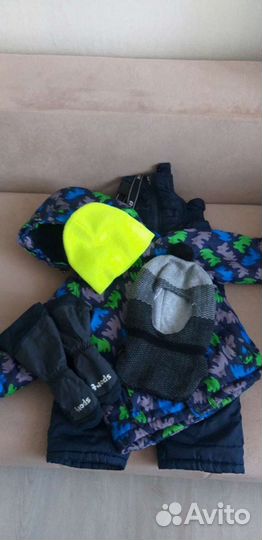 Зимний костюм на мальчика 104