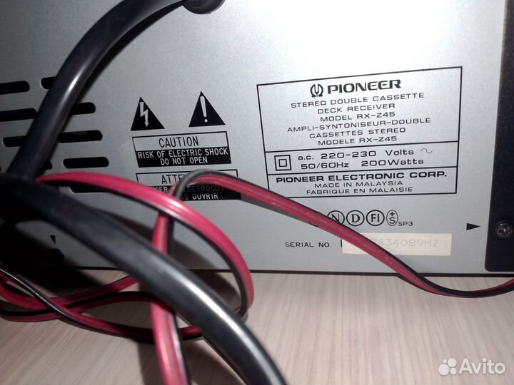 Музыкальный центр Pioneer RX-Z45
