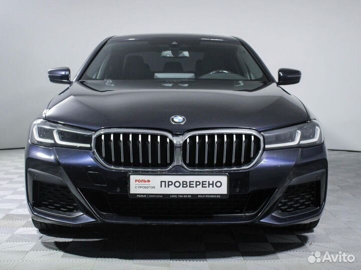 BMW 5 серия 2.0 AT, 2021, 56 000 км