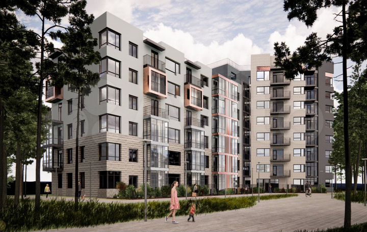 2-к. квартира, 84 м², 5/8 эт.