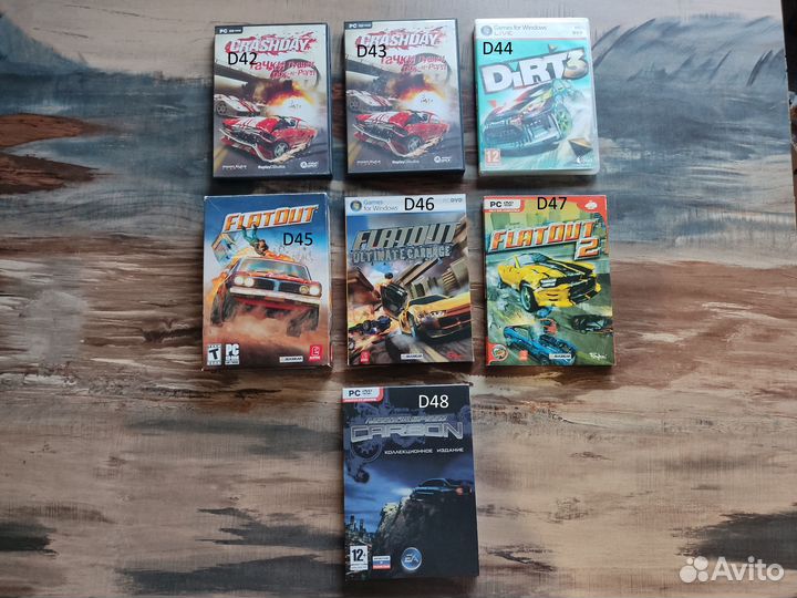 DVD Box компьютерные игры на PC