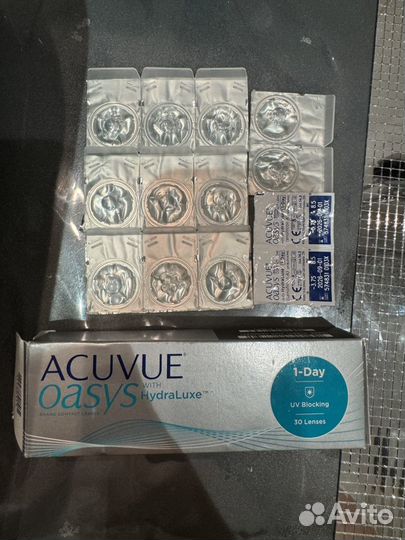 Линзы acuvue oasys -3.75