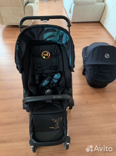 Коляска Cybex 2 в 1 Priam Lux Platinum