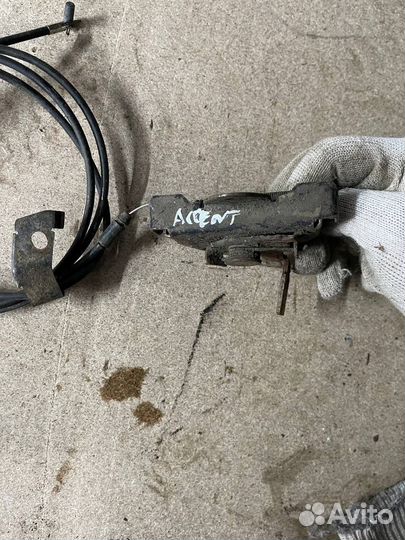 Замок трос капота Hyundai accent тагаз акцент