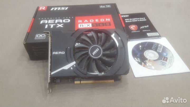 Видеокарта Amd Radeon rx560 4GB