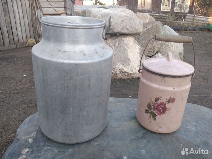 Фляга (бидон) молочная 50л, 10 л и 3 л