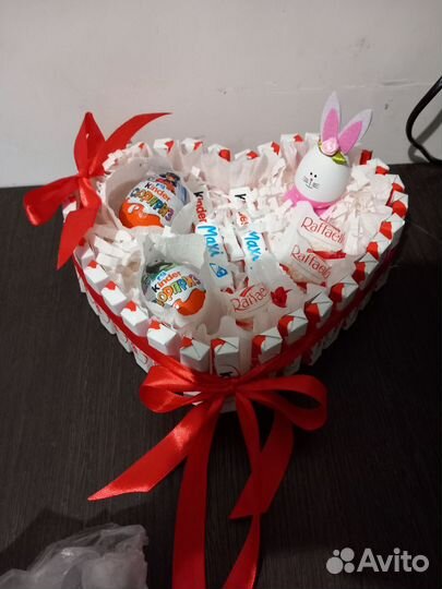 Сердце с Киндер в наличии