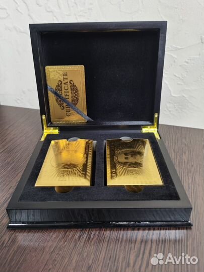 Карты игральные подарочные