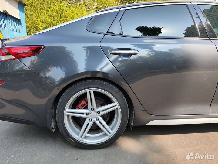 Пружины с занижением -20 Киа оптима 4