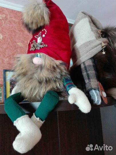 Добрый гном на счастье ручной работы