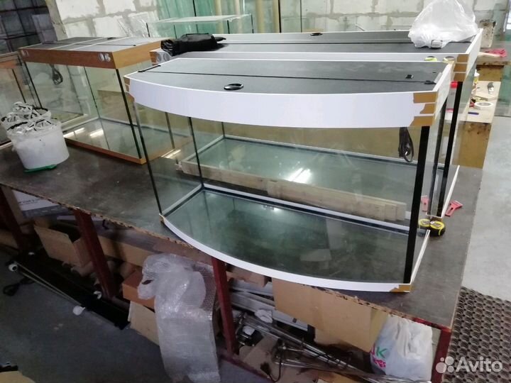 Новые аквариумы 200 и 300 литров