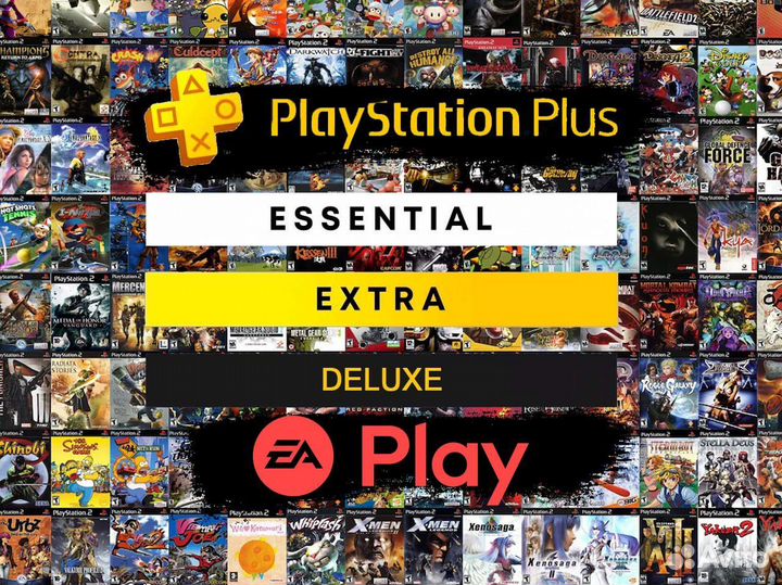 PlayStation 4/5 игры и подписки EA Play, PS Plus