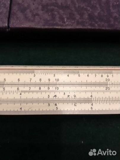 Линейка логарифмическая 1969 г