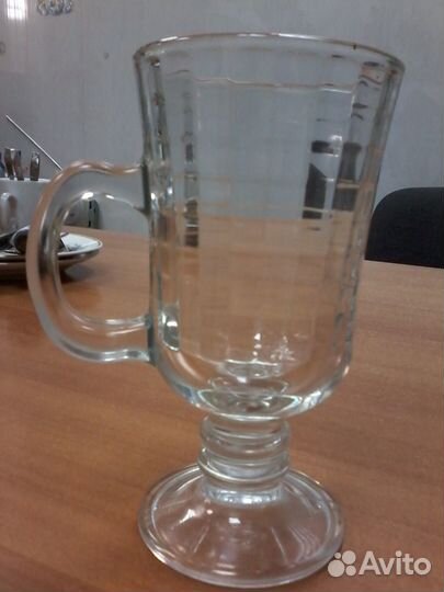 Бокалы (стеклянные кружки) новые 6шт