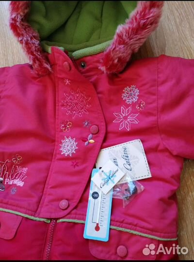 Канада гус р.12-18 мес.Новый зимний комбинезон