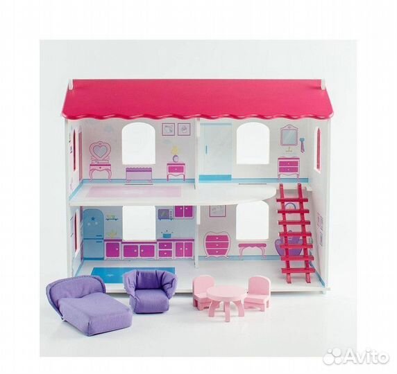 Домик для кукол деревянный