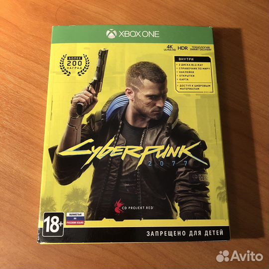 Диск Cyberpunk 2077 для xbox