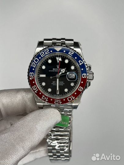 Часы Rolex GMT Master II 40 Pepsi 126710blro-0001