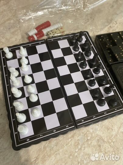 Шахматы, шашки, домино СССР