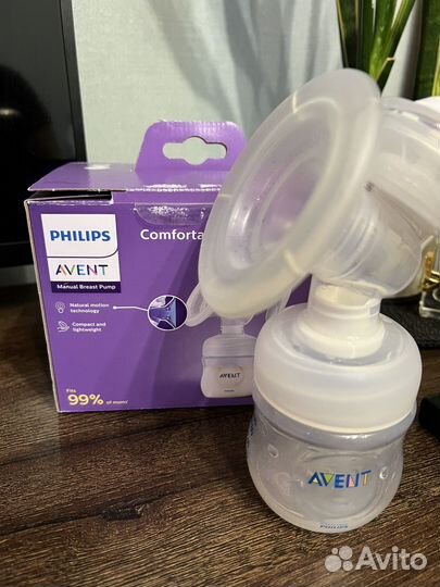 Молокоотсос ручной avent comfort