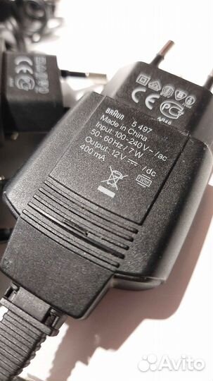 Надежные блоки пит. бритвы Braun 12V (ориг.)