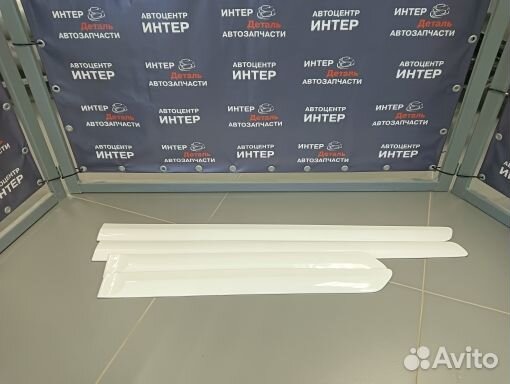 Молдинги дверей 2190 к-т 4шт Белое облако